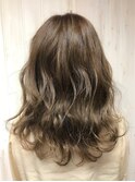 160 <aivee>ふんわりベージュカラー+今っぽ波ウェーブ