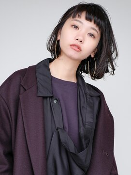 テトヘアー(teto hair) bob［黒髪・ヘルシーレイヤー・マーメイドアッシュ・無造作］