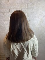 ヌーム 塚本店(NOOM) ショコラブラウンショコラべジュガーリーセミロング