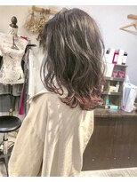 ヘアーアンドアトリエ マール(Hair&Atelier Marl)&nbsp;【Marl】チェリーレッドのグラデーションカラー♪