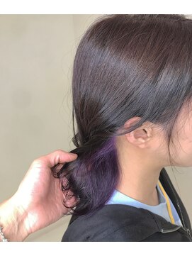 ヘアーアンドメイク ドレス(DRESS) インナーパープル