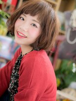 カバーヘア イヴ 戸頭店(COVER HAIR EVE)&nbsp;大人かわいいマッシュヘア前下がり大人ボブa戸頭20代30代40代