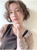 セミウェットウェーブ×ショートパーマ【イメチェン】03