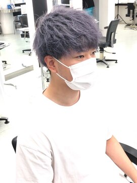 ネクスト 静岡店(NEXT) 【NEXT shizuoka 竹田】ラベンダーホワイト×ブリーチ2回