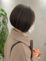 ボンドバイテトテ 三宮元町(BONDbytetote)&nbsp;【BOND平山のサロンスタイル】前下がりミニボブ