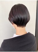 ブラウンショート_くびれヘアビタミンカラー_ba332401