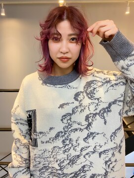 ヌープヘアーアイス(NUUP.hair ici) coral pink