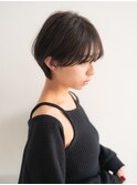 耳掛けかわいい丸みショート3