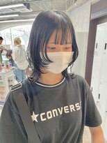 リミットバイアフィナー 大宮店(limit by Afinar) 黒髪でもかわいい◎ウルフカット