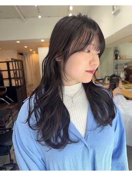 ディーエックス ウエスト(Dxxxx WEST) 地毛風ダークグレージュ/お顔周りカット