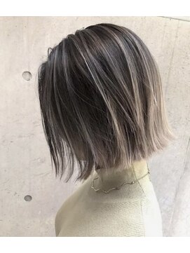 ヘア カラー ポート(Hair Color PORT) バレイヤージュボブ