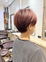 ミルプデザイン(MilP design)&nbsp;冨永理恵☆マッシュショート×ピンクベージュ