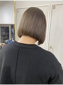 切りっぱなしボブ ミニボブ