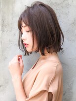 アグノス 青山(Agnos)&nbsp;艶感こなれミディ似合わせカットマチルダボブ前髪#208d1019