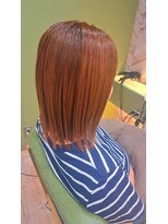 ジプソ(Gypso Hair salon)&nbsp;アディクシーカラー×ビビットオレンジ