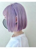 ケアハイブリーチ×ラベンダーカラー