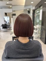 モードケイズブラン(MODE K's Blanc)&nbsp;ioLuストレート×髪質改善カラー【六甲道/髪質改善】