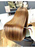 髪質改善ストレート