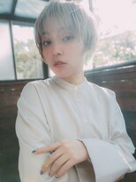 エーバイフー 江坂店(A BY WHO)&nbsp;A BY WHO江坂/ハイトーンショート/ブリーチ