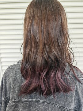 ビーエリアイング(BE AREA ＋ing) 裾カラー