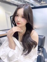 アルバム 池袋(ALBUM) 小顔くすみベージュ透明感カラーオリーブカラー_F0371