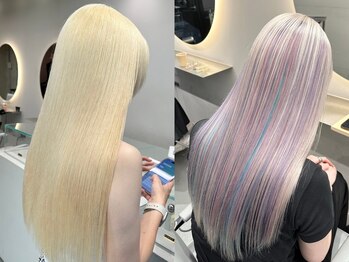 ソル 栄矢場町(SOL)の写真/《お客様の髪質に合わせたケアブリーチが人気》ダメージレスでツヤのある髪に*髪質改善トリートメントも◎