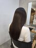 【水素＆W美髪ケア】水コラケアカラー＋カシミヤトリートメント＋カット