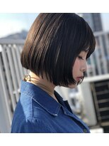 フィル(FiL) 黒髪つや感ボブ