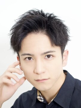 エデアンホンテン メンズサロン(EDEAN 本店 （旧：EDEAN 上通）) 熊本メンズサロン　アップバングショート　刈り上げショート