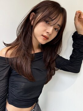 アミリー ひたち野うしく店(Amily) ハイライトバレイヤージュダブルカラーケアブリーチ30代40代