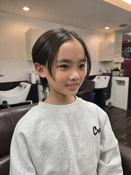 榮美容室 本店 ショートウルフボブ