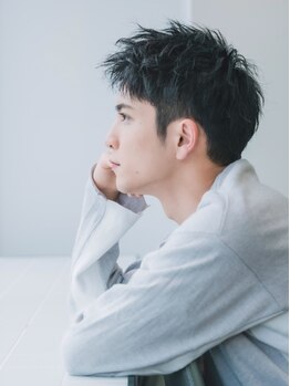バブー バイ ビューティービースト アカデミー 熊本店(ba-boo)の写真/カット¥2500/メンズカット＋眉カットor炭酸スパ¥3050!トレンドを押さえたハイトーンカラーでお洒落スタイル