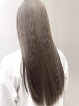 【大人気！】髪質改善ストレートでアイロンなしで輝く纏りのある髪に☆(大名/バイカルテ)