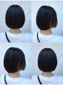 ショート×ボブ