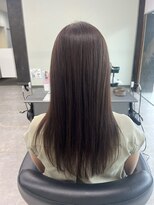 ガルボヘアー 桟橋店(garbo hair) ロング 艶カラー オイルカラー トリートメント