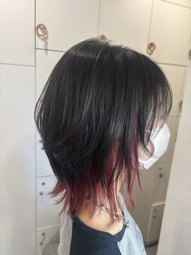 シアン 橋本店(Shian) ウルフレイヤー×インナーカラー