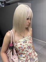 ロテ 名古屋 名駅店(Lote.)&nbsp;ミディアムヘア/デザインカラー/フェイスフレーミング/名古屋