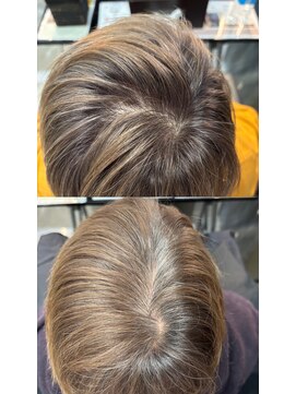 ディシェーレローブ(die Schere Lob) 白髪染めを使わずに白髪をぼかすカラー