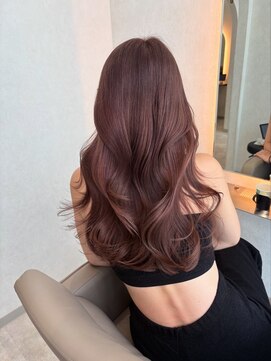 美髪＊エアリーロング＊PinkBeige＊髪質改善＊ZinaMaison札幌