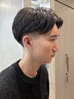 エリマバイフィフス 調布(elima by fifth)&nbsp;調布スキンフェードカットアップバングショートテーパーフェード