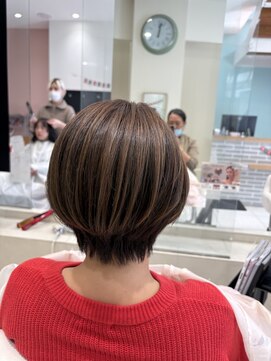 アヴァンス 深井店(AVANCE.) バレイヤージュショート