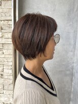 ヘアメイク エンデュー(hair make EnDeux)&nbsp;冬のハイライトショート