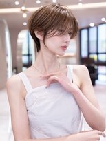 アンスリウム 箕面萱野(Anthurium)&nbsp;☆Beauty BESTスタイル/大人可愛いブルーカラーシースルーバング