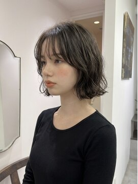 シール 梅田(CIRR) ボブパーマ