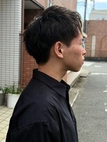 スウェル 押上店(Swell)&nbsp;MEN’S/リバースセンターパート/ニュアンスパーマ/錦糸町駅