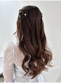 コテ巻き ハーフツインヘアセット【八王子】