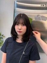 ロエ(LOE) グレージュカラーレイヤーカット顔周りレイヤーブリーチなし