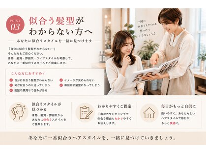 ヘアーアートシフォン 川口東口店(hair art chiffon)の写真