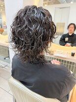キャンバス バイ ネオリーブ 横浜西口(Canvas by neo.)&nbsp;横浜★メンズウルフの波巻きスパイラルパーマ