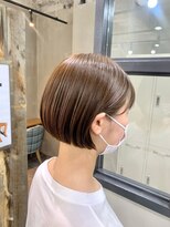 アトレ 梅田店(attrait) ブラウンボブ×カット・カラー・トリートメント